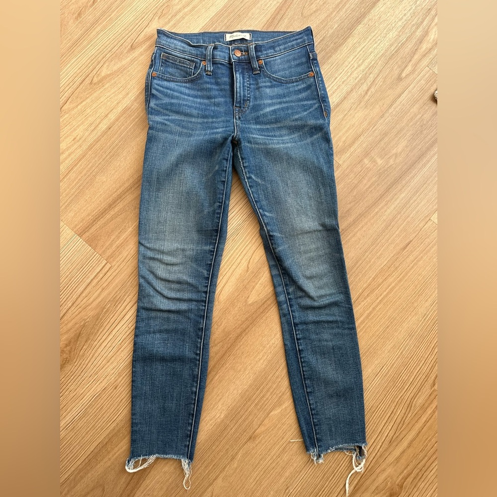 Madewell Jean - 9” High-Rise Skinny Crop